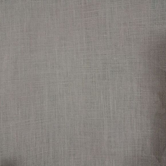 XCVI Top Womens Medium Oatmeal Popover Boho Peasant Lagenlook Gauze Linen Boxy - Picture 10 of 12